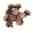 thumbnail image 2 of 10Pcs Billiards Cue Tip Universal Indoor Game Snooker Pool Cue Tip Pool Cue Tips 12MM, 2 of 9