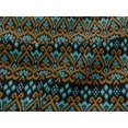 thumbnail image 4 of oneOone Viscose Jersey Fabric Swirl Ikat Printed Craft Fabric BTY 60 Inch Wide, 4 of 5