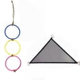 thumbnail image 2 of Interactive Playground Ring with Climbing Net for Small Indoor Outdoor Toy for Exercise and Mental Stimulation, 2 of 3