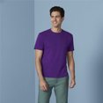 thumbnail image 3 of REDHOTYPE T-Shirt d'Été pour Homme 100 % Coton Décontracté à Manches Courtes Col Rond Confortable Hauts Unis, 3 of 5