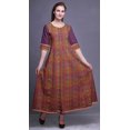 thumbnail image 2 of Bimba Anarkali Kurta Imprimée Longue Robe Maxi IndianKurtisFor Femmes Tenue de Fête, 2 of 6