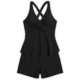 thumbnail image 3 of Adult Womens Swim Suit Plus Size 2-Piece Cute Bathing Suits Womens Tankini Bathing Suits, 3 of 3