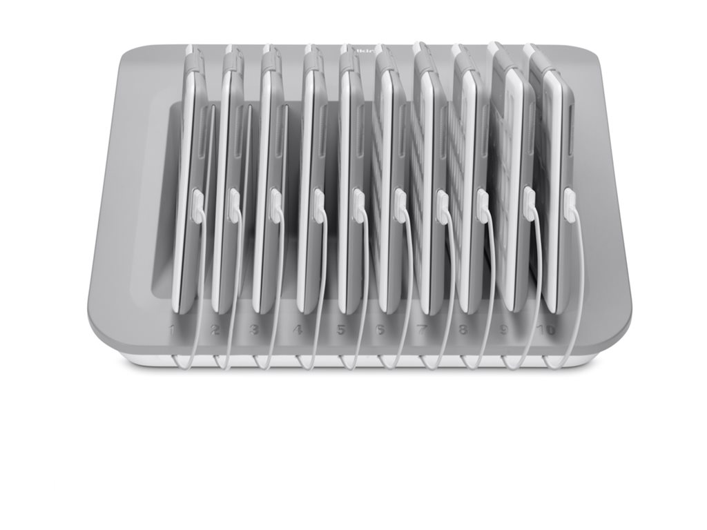 Belkin Store And Charge (AC/SURGE Version) - Charging station - output connectors: 10