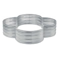 thumbnail image 1 of Grapevine Galvanized Steel Raised Garden Bed, 4 Leaf, Silver, 1 of 8
