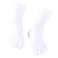 thumbnail image 4 of TISHITA Elastic Cotton Tabi Socks 2 Toe Socks Flip-Flops Socks Unisex White, 4 of 8