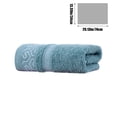 thumbnail image 4 of Ovzne Towel Thickened Soft Absorbent Plain Color Household Wash Face Gift Towel On Clearance, 4 of 9