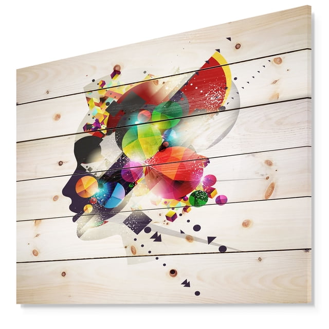 Design Art - Woman Abstract Profile