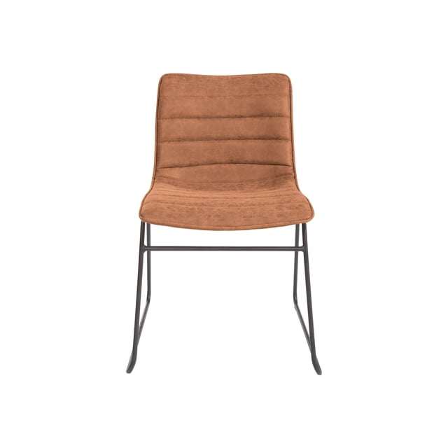 AveSix Halo - Chair - task - faux leather - sand