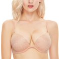 thumbnail image 1 of Wingslove Womens Push Up Underwire Seamless Minimizer Bra, 1 of 6
