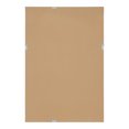 thumbnail image 4 of Kate and Laurel Illiona Transitional Rectangle Wall Mirror, 20 x 30, Silver, Modern Glam Rectangular Bathroom Mirror with Metallic Finish and Textured Frame, 4 of 8