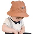 thumbnail image 1 of Baby Bucket hat Fisherman hat Sunhats Spring Autumn Summer Hats 0-8Y, 1 of 2