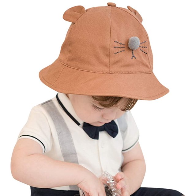 Baby Bucket hat Fisherman hat Sunhats Spring Autumn Summer Hats 0-8Y