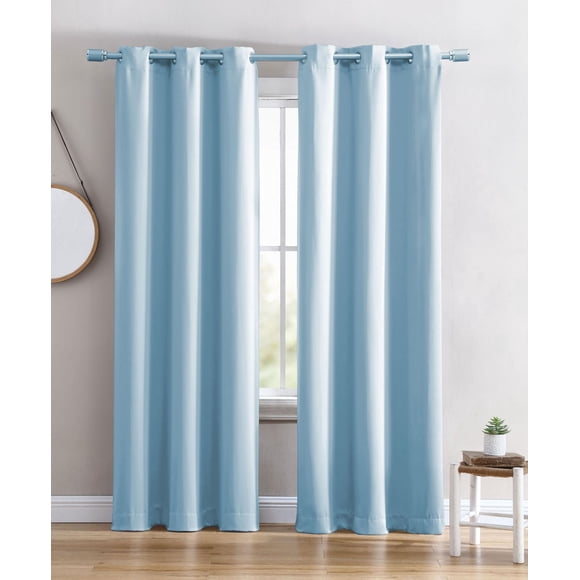 Solid Blackout Grommet Window Panel