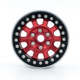 thumbnail image 3 of Moobody Aluminum Alloy Wheel Rim Beadlock Wheel Rims Hub 4pcs Replacement for 1/10 TRX4 Axial SCX10 90046 SCX10 III AXI03007 AXI03003 RC Car, 3 of 7