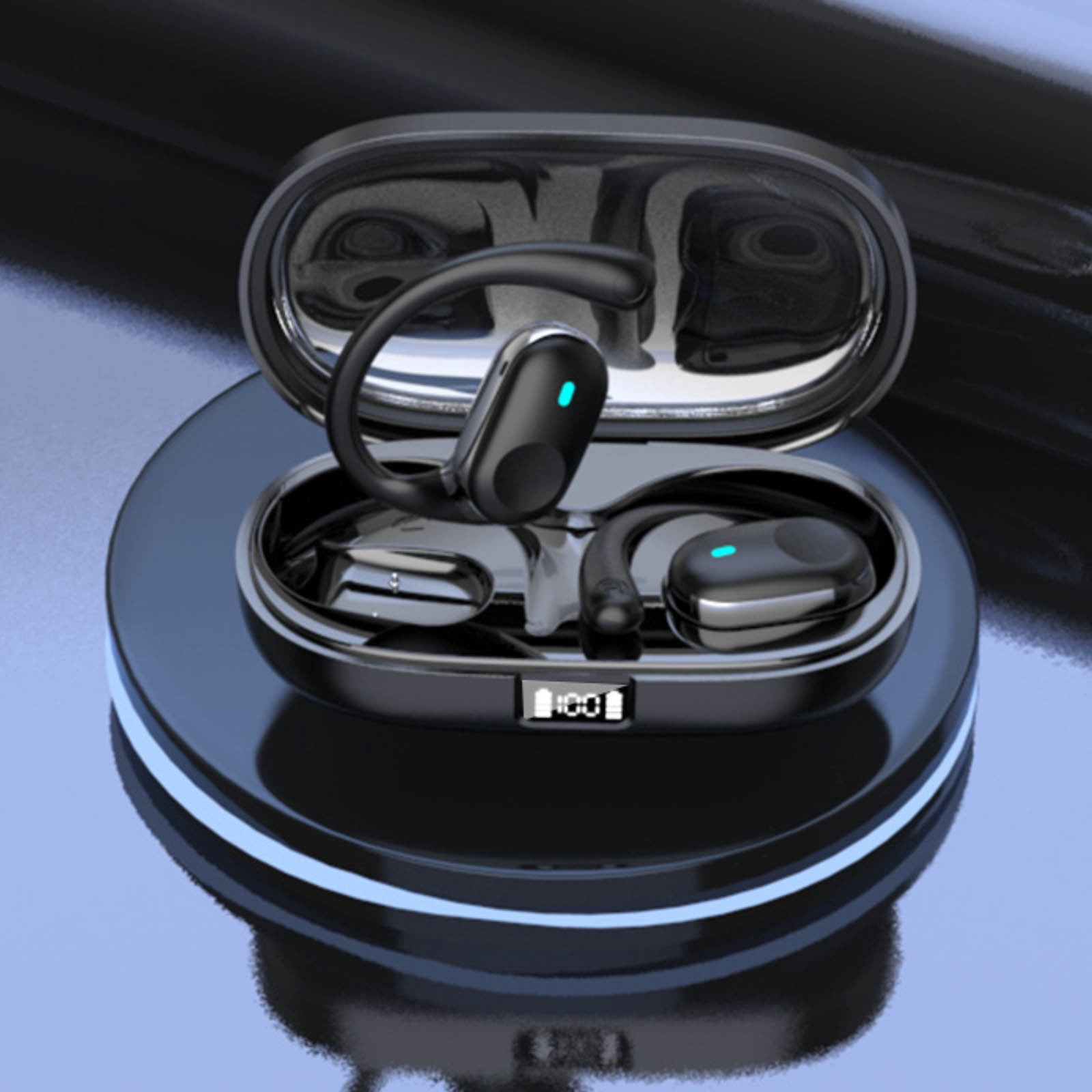 ZZkhGO Translation Earbuds, 144 Languages Real Time Two Way Translator, Noise Canceling Bluetooth Wireless Earphones for iOS Android