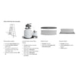 thumbnail image 3 of Intex 18 ft X 4.4 ft Ultra XTR Above Ground Pool with Sand Filter Pump, 3 of 9