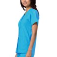 thumbnail image 3 of Adar Universal Women's Scrub Set ? Snap Front Scrub Top and Multi Pocket Scrub Pants, 3 of 7