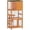 Orange, variant on PawHut 36" L Outdoor Cat House Catio with Run on Wheels, Asphalt Roof