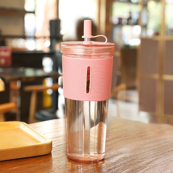 700ML Acrylic Travel Tumbler Insulated Reusable Cup with Lid and Straw for Hot and Cold Beverages for Daily Use and Outdoor Adventures