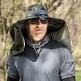 thumbnail image 4 of Decodeary Stay Protected And Cool Solar Power Fan Summer Hat Solar Usb Charging Hat Summer khaki 2, 4 of 6