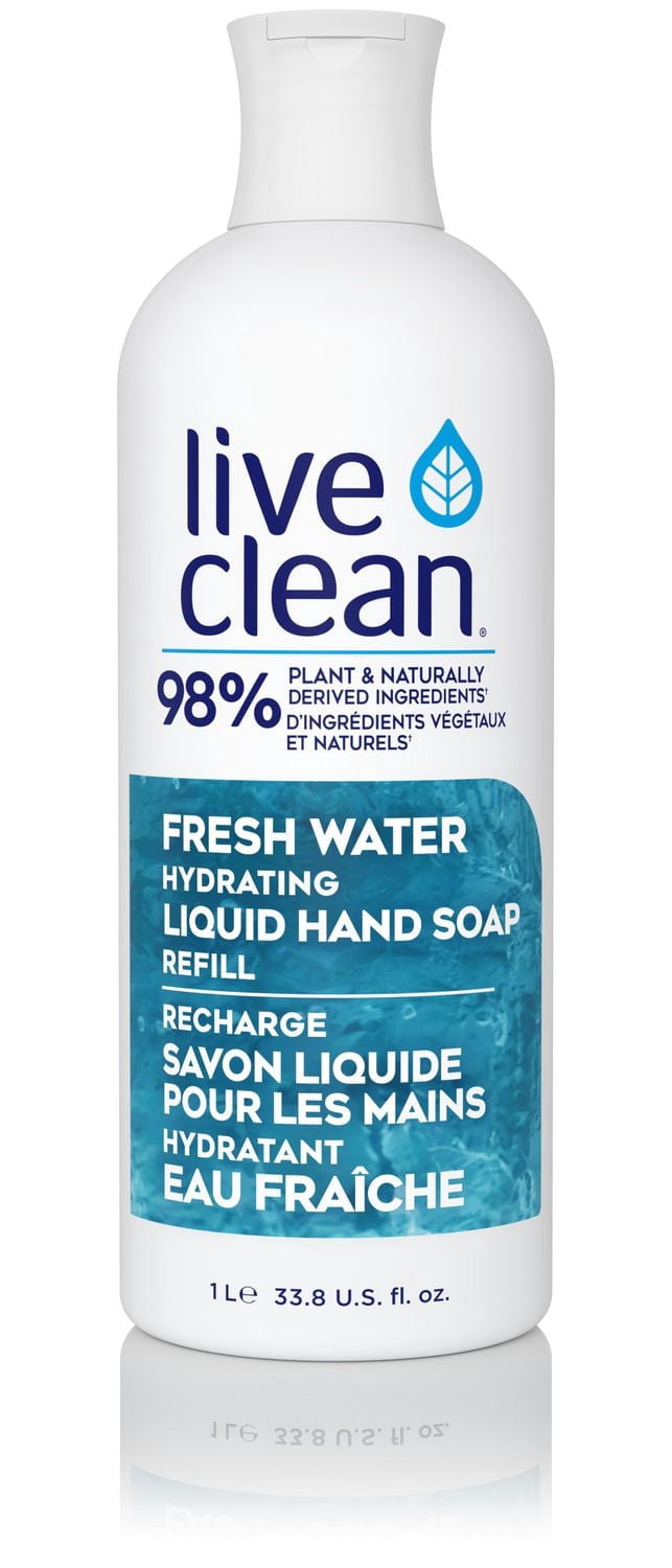 Live Clean Eau Fraîche Savon Liquide pour les Mains Hydratant