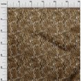 thumbnail image 3 of oneOone Polyester Lycra Brown Fabric Abstract Sewing Material Print Fabric By The Yard 56 Inch Wide, 3 of 4