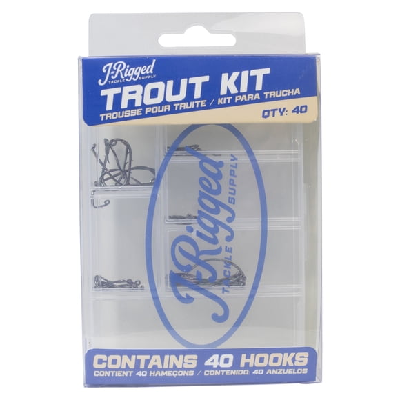 J-Rigged Tackle Supply Hook Assortment - Bass
