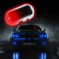 thumbnail image 3 of Car Solar-Powered Dummy Alarm Light | Red Blue LED Security Flicker | Solar USB Rechargeable Anti-Theft Simulator | Vehicle Safety Theft Deterrent Alarm System, 3 of 6