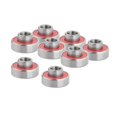 thumbnail image 4 of 8x Skateboard Bearings ABEC 11 Precision 608 2RS with And Speed Washers Red, 4 of 10