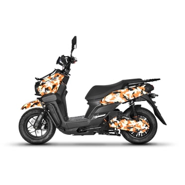EMMO NOK Ebike - Electric Scooter - Moped for Two - 84V20Ah SLA - QS Motor - Camo