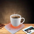 thumbnail image 1 of COFEST Coffee Mug Warmer for Desk Cup Warmer with Automatic Shut Off for Office Home Use Beverage Warmer for Coffee Milk Tea Keep Coffee Warm 24H A Day White, 1 of 7