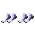 thumbnail image 2 of Wweixi 2piece Relieve Foot Fatigue Compression Socks For Greater Comfortable To Wear Ankles Socks purple S/M 2Set, 2 of 6
