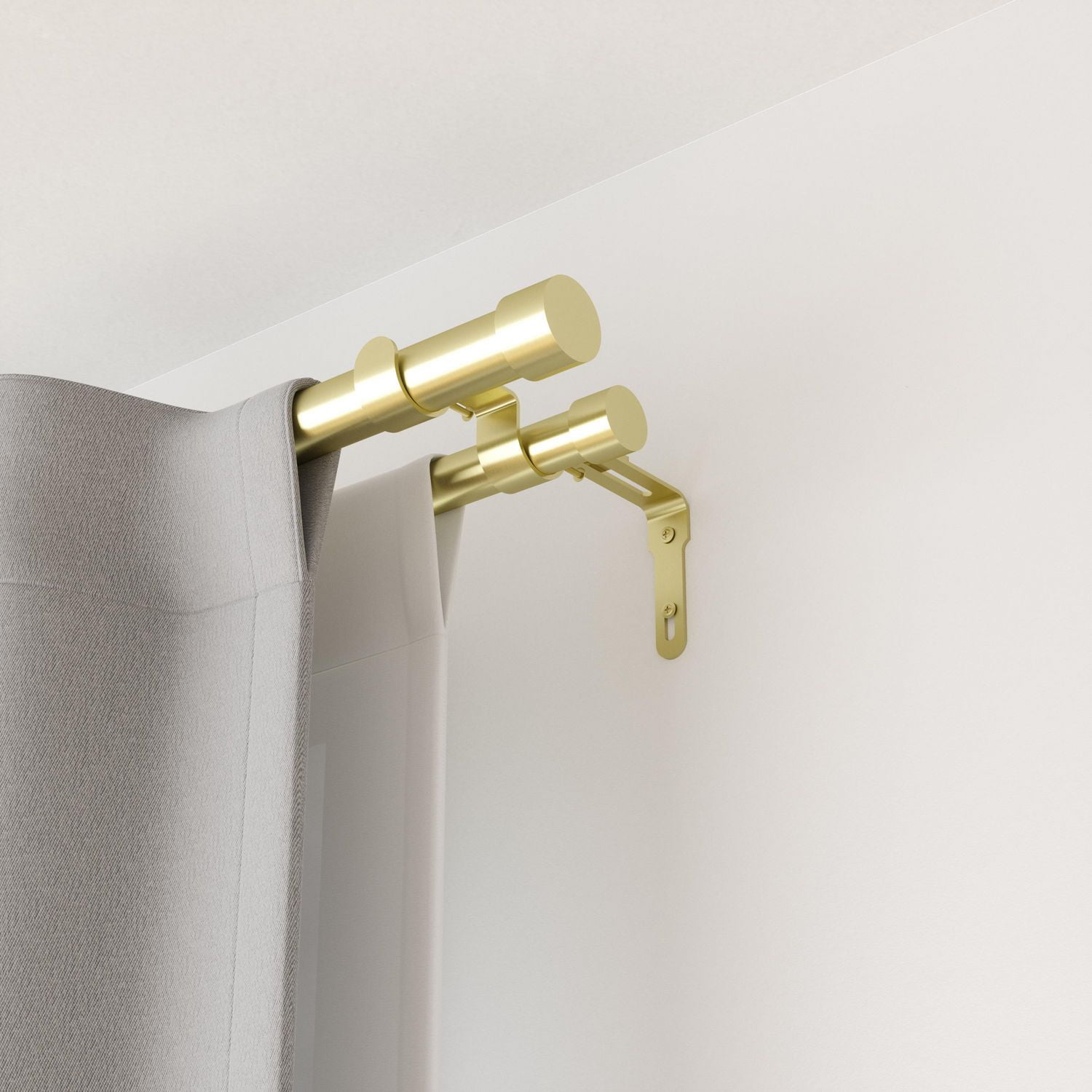 Umbra Double tringle à rideaux Cappa