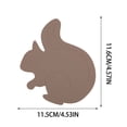 thumbnail image 2 of Clearance! Leaf Dinner Mat Chicken Cup Pad Cheap Items Sale&Deal #81, 2 of 2
