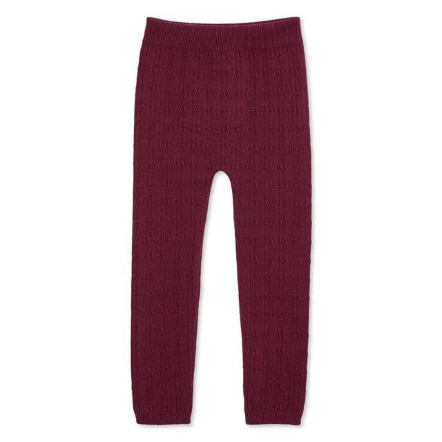 George Toddler Girls' Cable Knit Seamless Legging