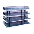 thumbnail image 3 of Ruiboury 1/32 Diorama Car Parking Lot Display Model Home Layout Garage Case Car Decor Blue 4 layers, 3 of 6