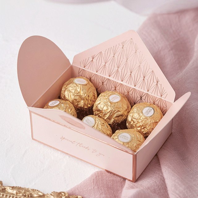 50 Pieces Envelope Candy Box European Style Snacks Wedding Pieces Mini Envelope Shape Birthday Anniversary Folding Pouch Party Favors Case Red