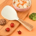 thumbnail image 1 of EGNMCR Cuillères à Mesurer Cuillères de Service Manche en Bois Antiadhésif Rice Spoon Cuiseur à Riz Vertical Ménager Rice Spoon Rice Spoon, 1 of 2