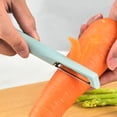 thumbnail image 3 of Yhmxh Kitchen Gadgets Kitchen Utensils Home and Kitchen Stainless Steel Peeler Multi-function Potato Peeler Melon Peeler Fruit and Vegetable Stainless Steel Melon Peeler a Peeler, 3 of 6