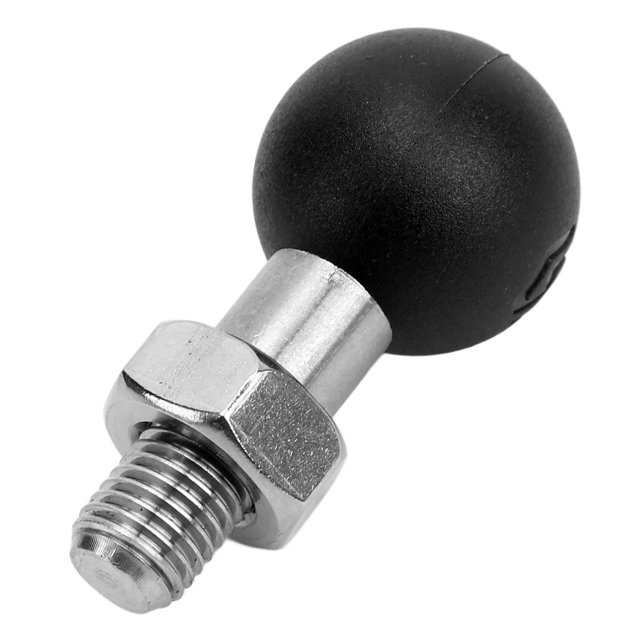 Support de Tête de Boule de Rétroviseur de Moto Robuste pour Accessoire Universel, Fabriqué avec des Matériaux, Conception de Filetage à Droite