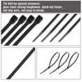 thumbnail image 4 of WorkPro Attaches de câble à double verrouillage de 8 pouces, 45 lb, noires, 100 pièces, 4 of 5