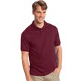thumbnail image 1 of Hanes Men's Cotton-Blend EcoSmart Jersey Polo - 054X, 1 of 1
