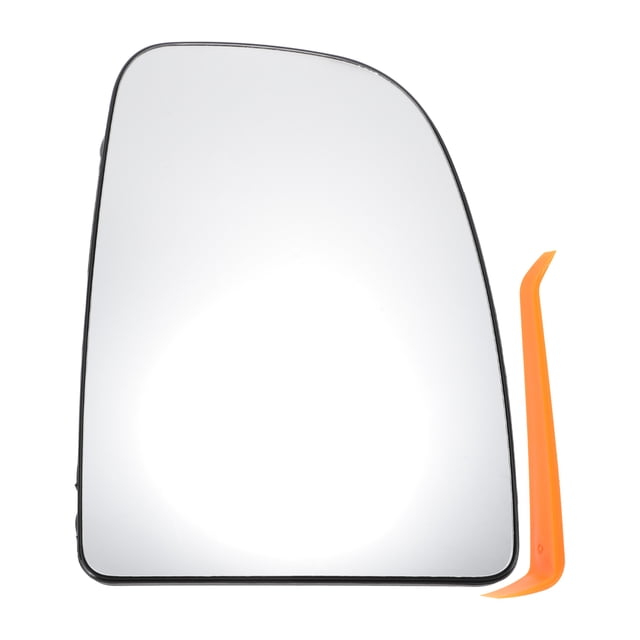 Unique Bargains 1 Set Mirror Glass Replacement for Dodge for Ram Promaster 1500 2500 3500 2014-2021 Right Passenger Side Upper Part W/ Backing Plate