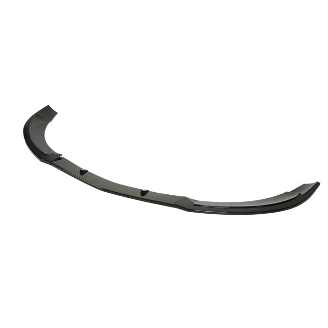 Car Front Spoiler, Car Front Splitter High Strength Perfectly Fit Waterproof For Vehicle Glossy Black,Carbon Fiber Style