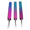 thumbnail image 4 of Octpeak Blackhead Remover,3pcs Blackhead Remover Tools With Stainless Steel Straight Head Curved Head Slant Tip Clips Pimple Popper Tool Kit, Tool Extractor Kit, 4 of 8