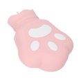 thumbnail image 1 of Hot Water Bottle, Reusable Dual Use Compact Cute Silicone Microwave Heating Bear Paw Hot Water Bag  For Office Light Brown,Light Yellow,Pink, 1 of 8