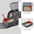 thumbnail image 2 of OUNONA Cat Toilet with Training Kit Foldable Light Grey for Cats 1 Set, 2 of 7