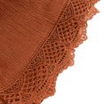 thumbnail image 4 of AherBiu Plus Size Bottom Shorts for Women Wide Leg Drawstring Elastic Waisted Comfy Loungewear Shorts, 4 of 5