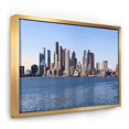 thumbnail image 5 of Design Art Boston Skyline Panorama Framed Canvas Art Print, 5 of 5