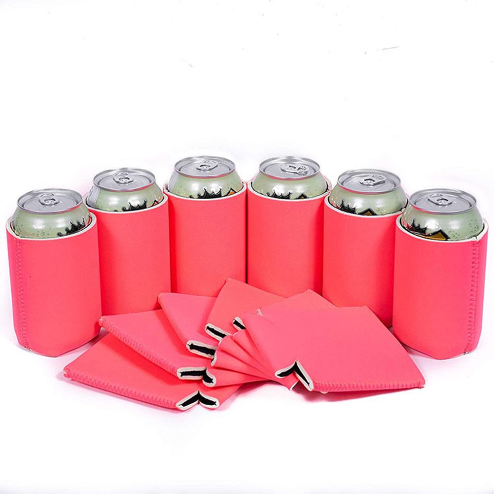 Blank Beer Can Cooler Sleeve Soft Insulated For Beverage Bottles